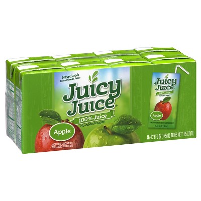 Juicy Juice Fun Size Apple 100% Juice - 8pk/4.23 fl oz Boxes