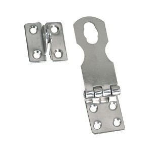 Whitecap Swivel Safety Hasp - CP/Brass - 1" x 3" - Model S0579C - Brand Whitecap - Boat Equipment and Parts - 1 of 1