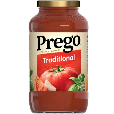 Prego Pasta Sauce Traditional Italian Tomato Sauce 24oz