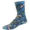Crazy Dog T-Shirts Youth Save The Narwhals Socks Cute Ocean Whale Unicorn of The Sea Graphic Footwear - 3 of 4