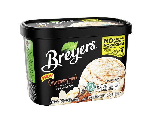 Breyers Original Cinnamon Swirl Frozen Dairy Dessert - 48oz