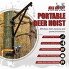Kill Shot Portable Tree Mount Deer Hoist, Steel Crank & Chain, Carry Bag, Black - 2 of 4