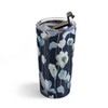 Ninola Design Watery Abstract Flowers Navy Travel Mug 20 oz Stainless Steel Travel Mug - Deny Designs - 2 of 4