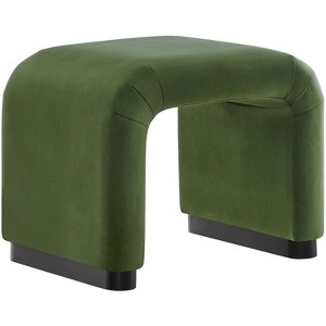 Modway Koda Performance Velvet Waterfall Stool - 1 of 3