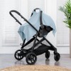 Comfy Cubs Baby Car Seat Cover - Infant Car Seat Cover for Sun with Large Size Car Seat Canopy - 2 of 4