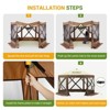 Instant Pop Up Gazebo 10x10ft with 6 Mesh Walls - Portable Canopy Tent for Camping, Backyard & Parties | Includes Carry Bag & Stakes - 4 of 4