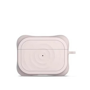 HTUTWOO Water Ripple Liquid Silicone Earphone Case For Apple AirPods Pro 2 AirPods4  Shockproof Wireless Bluetooth Headphone Cover - 1 of 4