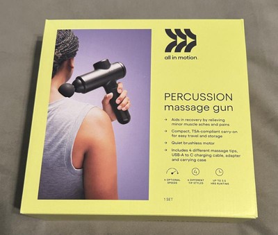 Percussion Massage Gun - All In Motion™ : Target