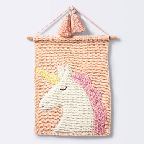 The Lady & The Unicorn Taste Woven Tapestry Wall Hanging Home Decor 100%  Cotton 