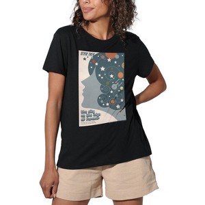Women's Star Trek Tos Episode 28 Loose T-Shirt Black - 1 of 4