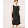 INSPIRE CHIC Women's Polka Dots Loose Fit Cap Sleeve Dress - 3 of 4