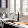 WOWOW 2-in-1 Kitchen Faucet Set, SUS 304 Stainless Steel Pull Down Faucet with Drinking Water Faucet - 2 of 4