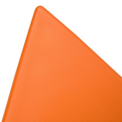 Randolph Vibrant Orange Triangular Versatile Side Table