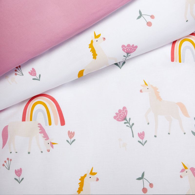 Kids' Duvet Unicorn Cover - Pillowfort™, 4 of 6