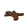 Slickblue Christmas Gingerbread Man Wooden Board – Acacia Wood for Charcuterie, Snacks, Desserts, 15" - 3 of 4