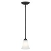 Livex Lighting Ridgedale 1 - Light Pendant in  Black - 4 of 4