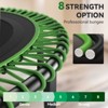 BCAN 40" Fitness Trampoline Exercise Rebounder for Kids Adults Indoor/Garden Workout, Green - 4 of 4