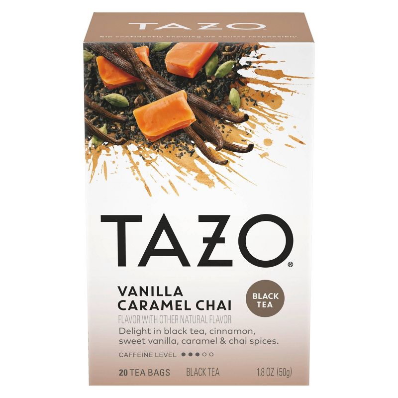 Tazo Chai Vanilla Caramel Black Tea - 20ct, 5 of 7