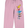 Sesame Street Characters Walking EST NYC 1969 Women’s Cradle Pink Sleep Pajama Pants - 2 of 4