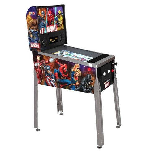 Arcade1Up Mortal Kombat II Deluxe Arcade Game, built for your home, with  5-foot-tall full-size stand-up cabinet, 14 classic games, and 17-inch screen