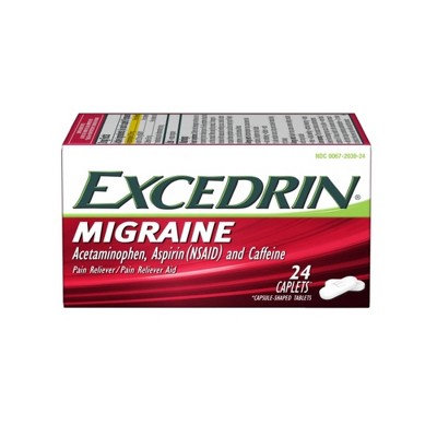Excedrin Acetaminophen Migraine - 24ct