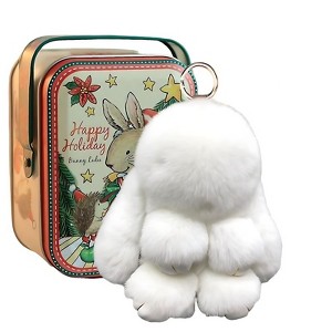 Chery Life 1PC Handmade Soft Plush Rabbit Toy, Fluffy, Comfy, Ideal Birthday & Festival Gift with a randomly styled packaging box - 1 of 2