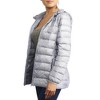 Alpine Swiss Eva Womens Down Alternative Puffer Jacket Hooded Light Packable Coat - 4 of 4