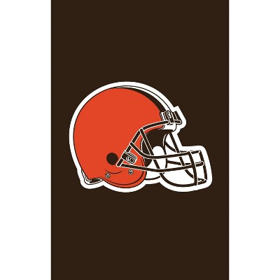 Evergreen NFL Cleveland Browns Applique House Flag 28 x 44 Inches Outdoor Decor for Homes and Gardens
