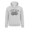 Everyday Kids Cheerleader Girls Pullover Hoodie – Pom Pom Sketch Graphic Sweatshirt - 4 of 4