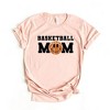 Simply Sage Market Women's Basketball Mom Smiley Face Short Sleeve Graphic Tee - 3 of 3