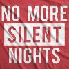 Maternity No More Silent Nights Funny Christmas Pregnancy Announcement T shirt - Crazy Dog Maternity T Shirt - 3 of 4