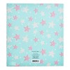 Gartner Studios Howdy Girl U: 2" 3 Ring Binder Suede Stars and Horseshoes Seafoam Green - 3 of 3