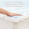 Cooling Ultra Loft Down Alternative Mattress Pad Topper - Isla Jade - 3 of 4