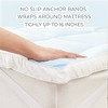 Cooling Ultra Loft Down Alternative Mattress Pad Topper - Isla Jade - image 3 of 4