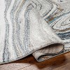 Hauteloom Gregg Silver Gray Marble Area Rug - 4 of 4