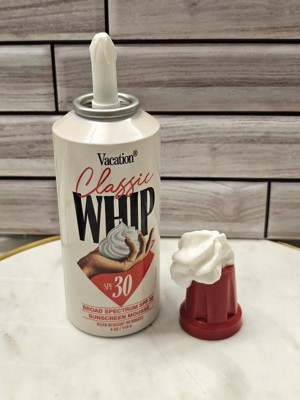 Vacation Sunscreen Classic Whip - Spf 30 - 4 Fl Oz : Target