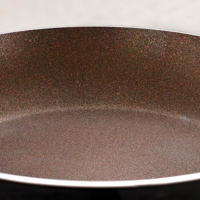 Tramontina 2-Quart Black Aluminum Nonstick Sauce Pan with Lid