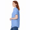 Woman Within Women's Plus Size Perfect Short Sleeve Shirt - 4 of 4