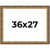 PosterPalooza | Museum Gold Picture Frame - UV Acrylic, Backing Board, Hanging Hardware Included - 2 of 4