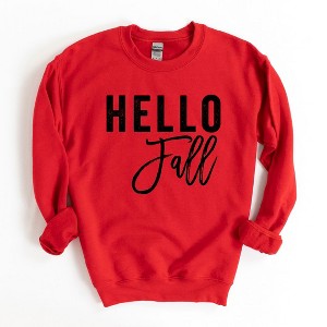 Simply Sage Market Women's Graphic Sweatshirt Hello Fall - 1 of 2