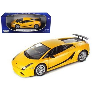 Lamborghini Gallardo Superleggera Orange 1/18 Diecast Model Car by Motormax - 1 of 3