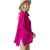 Women's Brushed Ribbed Relaxed Top - First Love - 3 of 3