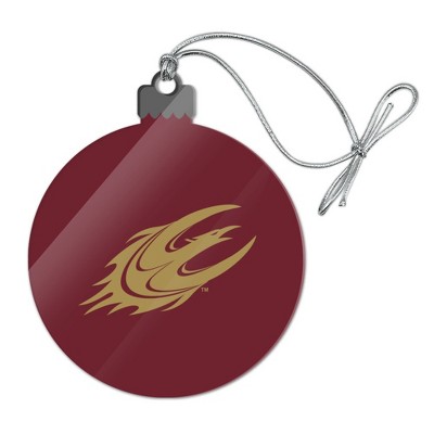 Elon University Primary Logo Acrylic Christmas Tree Holiday Ornament