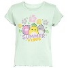 Squishmallows Summer Vibes Youth Girl's 2-Pack UPF 50 Crew Neck Short Sleeve T-shirts - 4 of 4