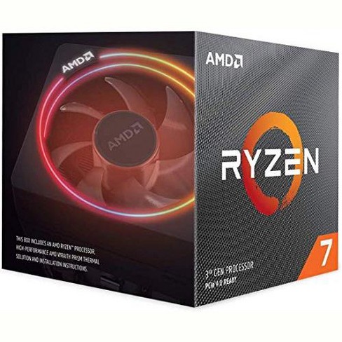 AMD Ryzen 7 3700X 8-Core, 16-Thread Unlocked Desktop Processor with Wraith  Prism LED Cooler