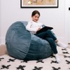 Big Joe Bean Bag Chair with Removeable Cover, Foam Filled, Multiple Sizes and Fabrics, All Ages - 3 of 4