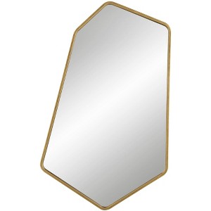 Uttermost Linneah Aged Gold 21 1/2" x 35" Wall Mirror - 1 of 1