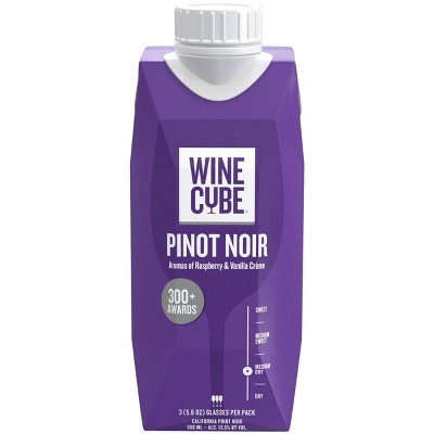 Pinot Noir Red Wine - 500ml Carton - Wine Cube™