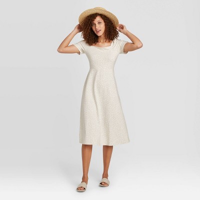 target cream dress