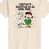 Men's - Peanuts - Lucy Snoopy Christmas Carol Short Sleeve Graphic T-Shirt - 2 of 4